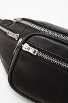 alexander wang attica fanny pack in nappa leather black