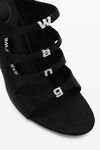alexander wang lolita 105 sandal in satin black